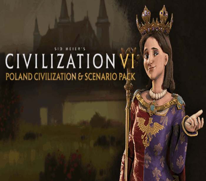 000_202507091632_Po800.png Sid Meier's Civilization VI - Poland Civilization & Scenario Pack DLC PC Steam - Bilde 1