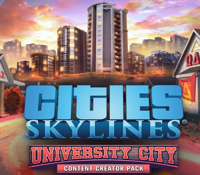 8univ.jpg Cities: Skylines - Content Creator Pack: University City DLC EU PC Steam - Bilde 1