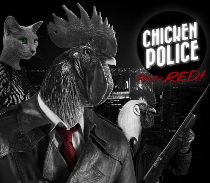 Chicken_Police800.jpg Chicken Police - Paint it RED! PC Steam - Bilde 1