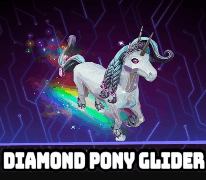 Fortnite - Diamond Pony Glider DLC PC Epic Games - Bilde 1