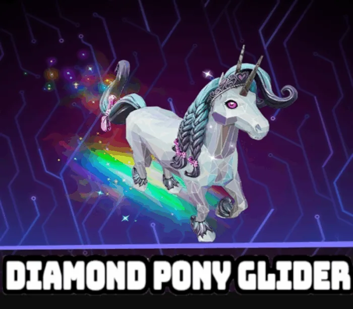 Fortnite - Diamond Pony Glider DLC PC Epic Games - Bilde 1