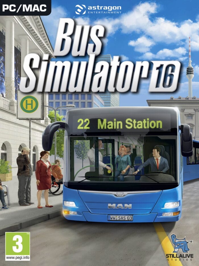 Bus Simulator 16 EU  PC Steam - Bilde 1
