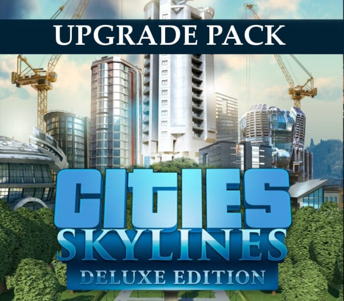 cities_skylines_-_deluxe_edition_pc_digi_IP.jpg Cities: Skylines - Deluxe Edition Upgrade Pack DLC PC Steam - Bilde 1