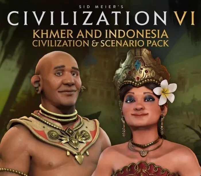 civ6dl8.jpg Sid Meier's Civilization VI - Khmer and Indonesia Civilization & Scenario Pack DLC PC Steam - Bilde 1