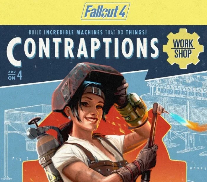 fallout4con8_1.jpg Fallout 4 - Contraptions Workshop EU DLC PC Steam - Bilde 1
