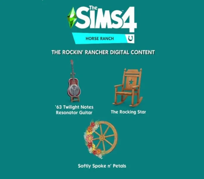 The Sims 4 - Horse Ranch - Rockin' Rancher DLC EA App - Bilde 1