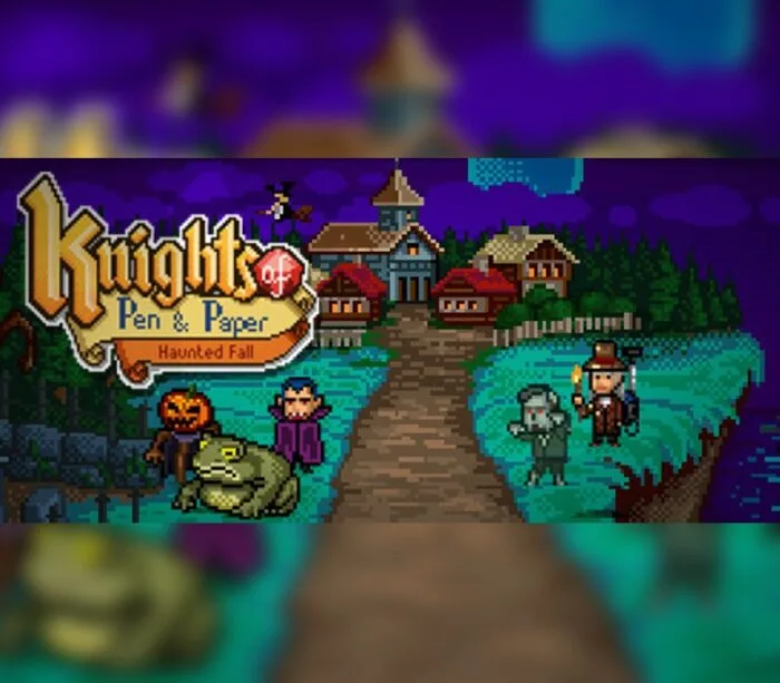 888_2178.jpg Knights of Pen and Paper - Haunted Fall DLC PC Steam - Bilde 1