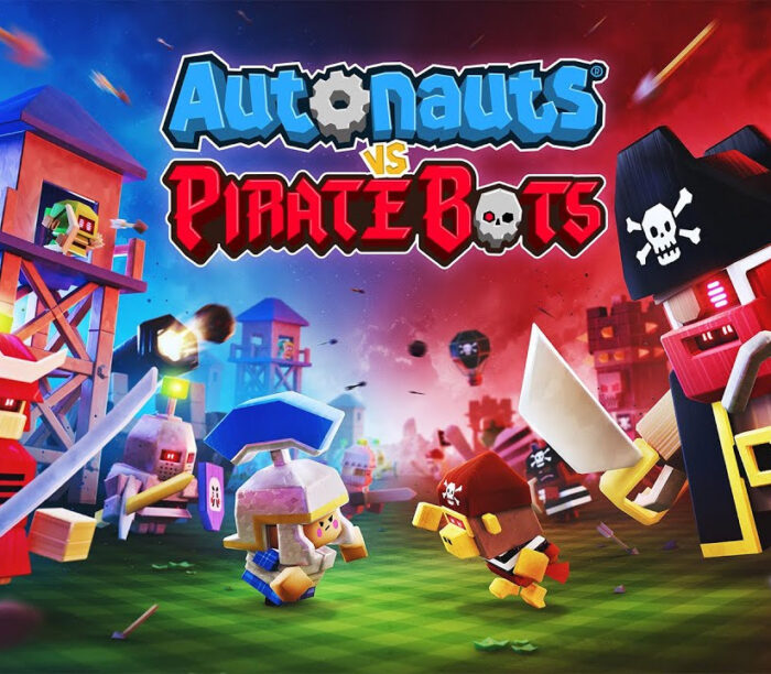 AutonautsvsPirateBots800.jpg Autonauts vs Piratebots PC Steam - Bilde 1