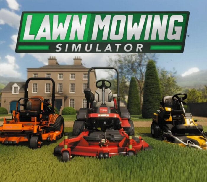 LawnMowingSimulator800.jpg Lawn Mowing Simulator EU  PC Steam - Bilde 1