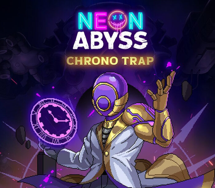 NeonAbyssChronoTrap800.jpg Neon Abyss - Chrono Trap DLC  PC Steam - Bilde 1