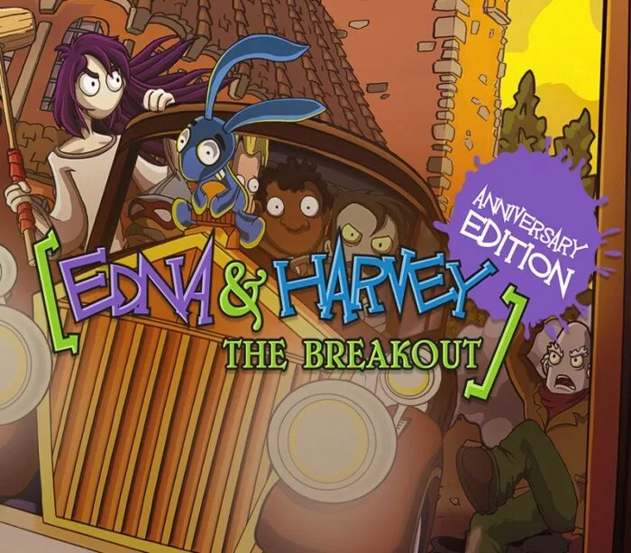 ednann800.jpg Edna & Harvey: The Breakout Anniversary Edition PC Steam - Bilde 1