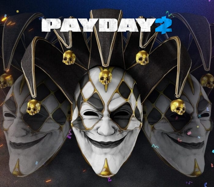 paydayjester800.jpg PAYDAY 2 - 10th Anniversary Jester Mask DLC PC Steam - Bilde 1