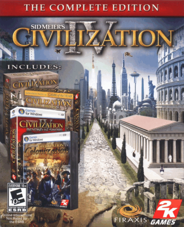 sid-meiers-civilization-iv-complete-edition_cover_original.png Sid Meier's Civilization IV Complete Edition EU  PC Steam - Bilde 1