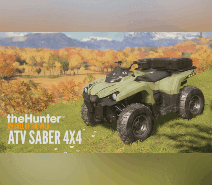 theHunter: Call of the Wild - ATV Saber 4X4 DLC EU PC Steam - Bilde 1