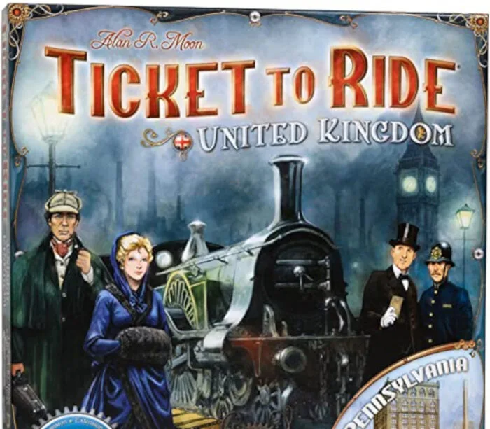 ticketuk2.jpg Ticket to Ride: Classic Edition - United Kingdom DLC PC Steam - Bilde 1