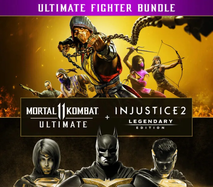ultimatefighterbundle_800.jpg Mortal Kombat 11 Ultimate + Injustice 2 Legendary Edition Bundle PC Steam - Bilde 1